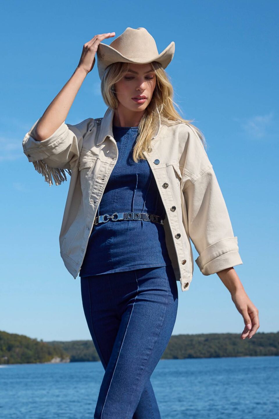 Cropped Denim